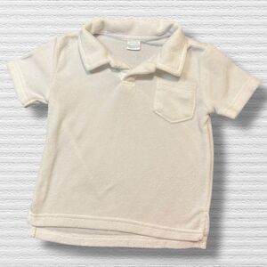Edgehill Collection Toddler Polo Shirt 2/3 White Terry Cloth Southern Classic